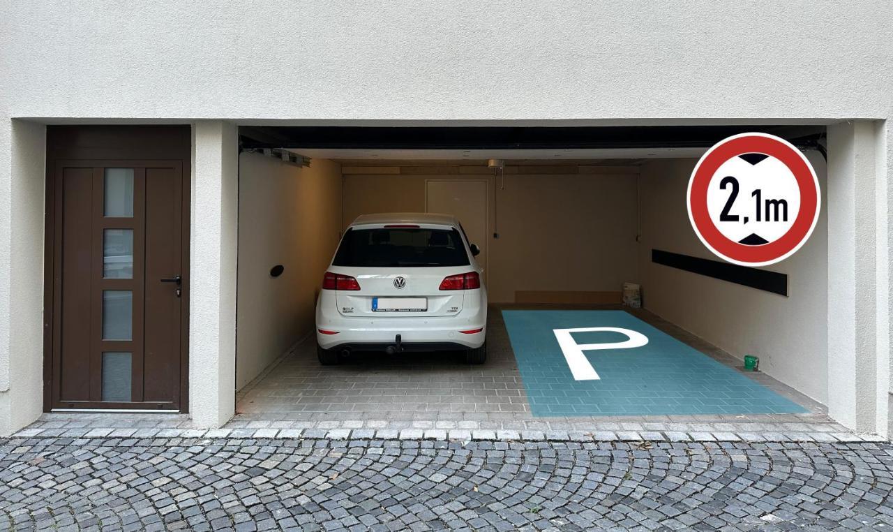 Truly - Direkt Am Rathausplatz, Dachterrasse Mit Blick Auf Perlachturm, Garage, Fahrstuhl Augsburg Exterior photo